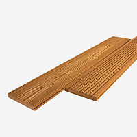 Доска террасная полнотелая UnoDeck SOLID 152*20*3000мм RusDecking орех
