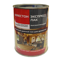 Лак защитный для древесины Микстон Экспресс Иней