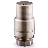 Термоголовка жидкостная Design PRO М30х1,5 для радиатора (матовый никель) Royal Thermo RTO 07.0015