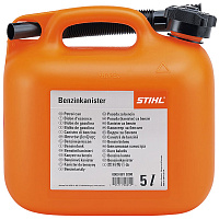Канистра для топлива  Stihl 5л + гибкая горловина пластик оранжевая (00008810200)