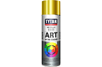 Краска аэрозольная глянцевая RAL 1018 желтый TYTAN Professional ART OF THE COLOR 93601 (0.4л)