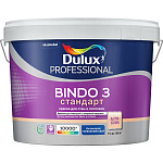 Dulux Professional Bindo 3 Cтандарт краска для стен и потолков прозрачная (База BC) 9 л