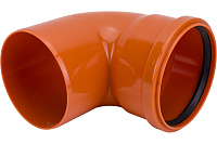 Отвод для наружной канализации 200*87.5° Lammin Lm36020020090