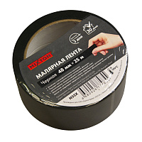 Лента малярная клейкая 48мм*25м черный MIXTON  N55 (9316R-48)