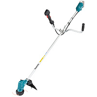Триммер (коса) аккумуляторная Makita DUR190UZX3  (без акк и з/у) 18В, бесщет 30см 3 скор,2 реж велорукоятка