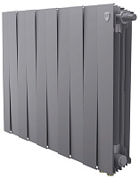 Радиатор биметаллический PianoForte VD 500 10 секций silver satin Royal Thermo RTPNSSVDR8050010