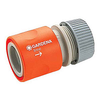 Коннектор с автостопом  3/4", 5/8"