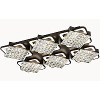 Люстра Schaffner Favor 39050-6 LED 400W 34000LM 3000K-6000K кофейный