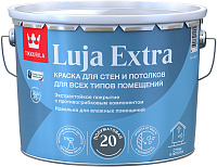 Краска экстра-стойкая LUJA EXTRA полуматовая белая база A Tikkurila (9л)