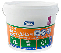 Краска фасадная белая УНИВЕРСАЛ А ТЕКС (3кг)