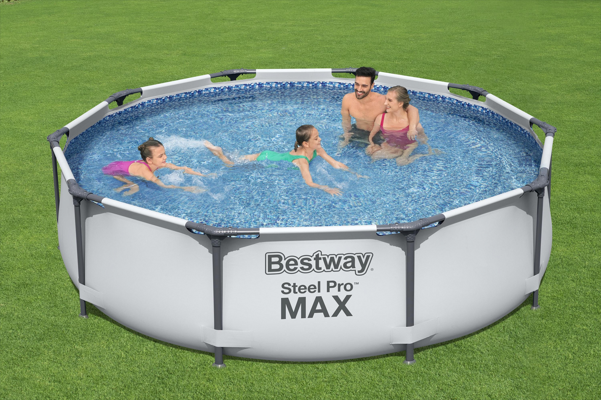 Бассейн каркасный Bestway Steel Pro Max 56406 4678л 305*76см 004863 купить 2