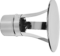 Зонт для вертикальной системы D80 традиционный из нержавеющей стали Rommer RCA-0080-010005