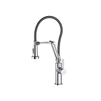 Смеситель для кухни 2 jet ЕВРОПА (профессиональный) Aquatek AQ1388CR хром
