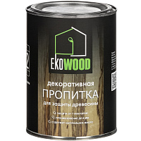 Пропитка декоративная для древесины EKOWOOD калужница (0.75л)