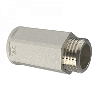 Удлинитель V&G резьба внутренняя-наружная 1/2"*15мм VG-210202