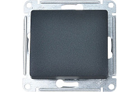 Переключатель GLOSSA GSL000761 1-кл IP20 Антрацит Schneider 156456