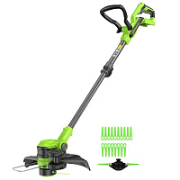Триммер аккумуляторный G40LT331 K2*1 40В 33см Greenworks 2113507UA