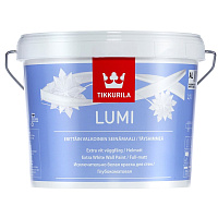 Tikkurila Lumi краска для стен и потолков белая (База АL) 2.7 л