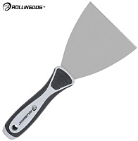Шпатель малярный  FX500 4" 100мм серия Professional Rollingdog 50005