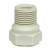 Пробка с резьбой  1/2" полипропилен FV-Plast 91401