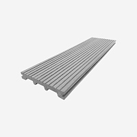 Доска террасная полнотелая UnoDeck TITANO 150*21*3000мм RusDecking серый
