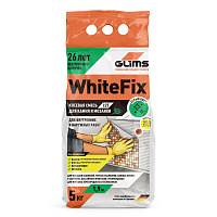 Плиточный клей Glims WhiteFix (5кг)