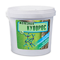 Купорос железный ВХ антисептик от мха и лишайников 3кг (ведро)