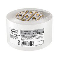 Алюминиевая клейкая лента (скотч) DSAF 75мм*50м,-40+130°C 60мкм