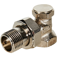 Клапан запорно- балансировочный угловой 1/2" Rommer RVL-0002-100015