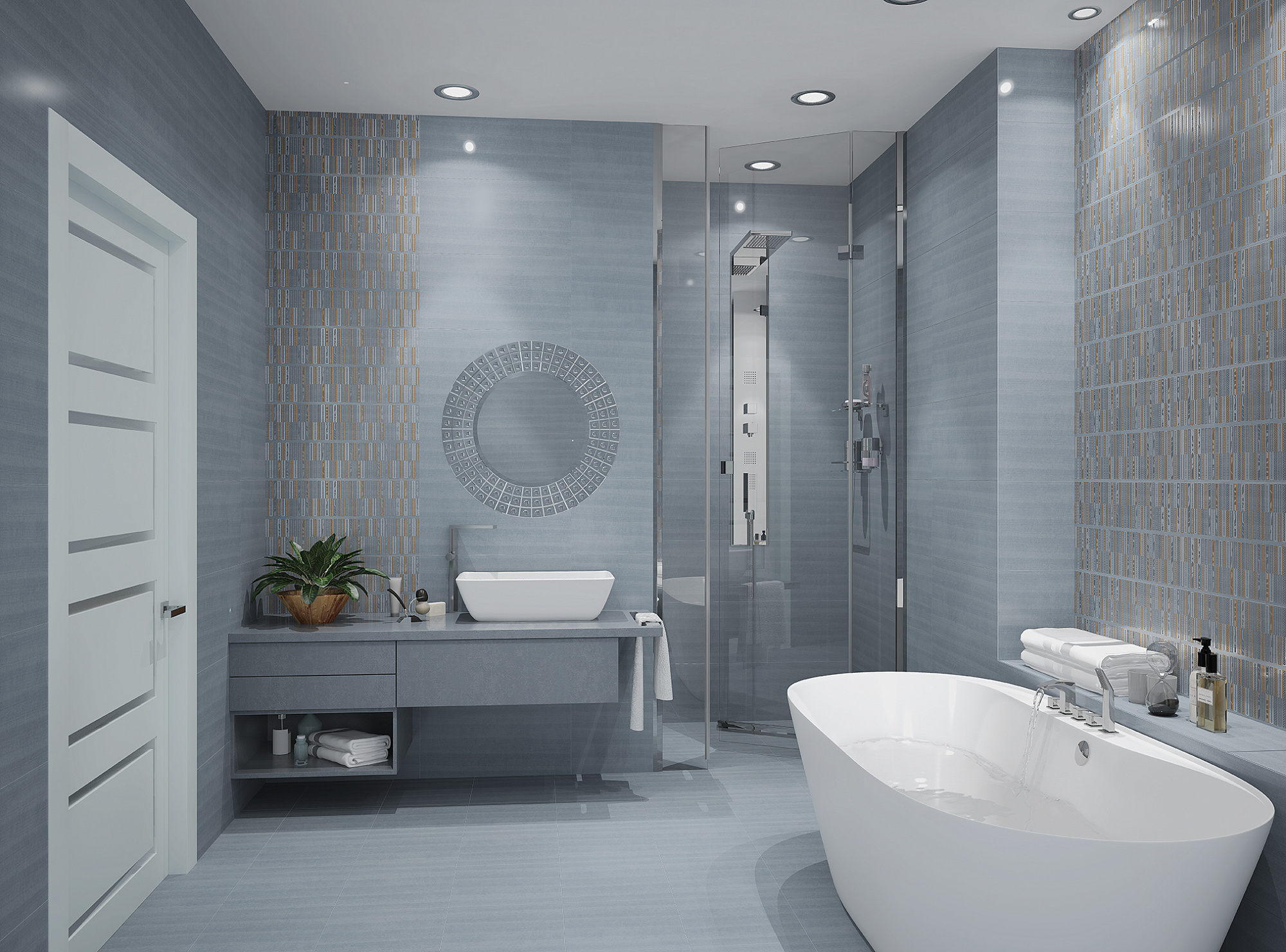 Вставка AURA ATLANTIC GEOMETRIA 31.5*63см AZORI 586562002 доставка Нижний Новгород 1 Вставка AURA ATLANTIC GEOMETRIA 31.5*63см AZORI 586562002 купить 1