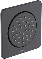 Форсунка боковая 130*130см матовый черный Aquatek AQ2099MB