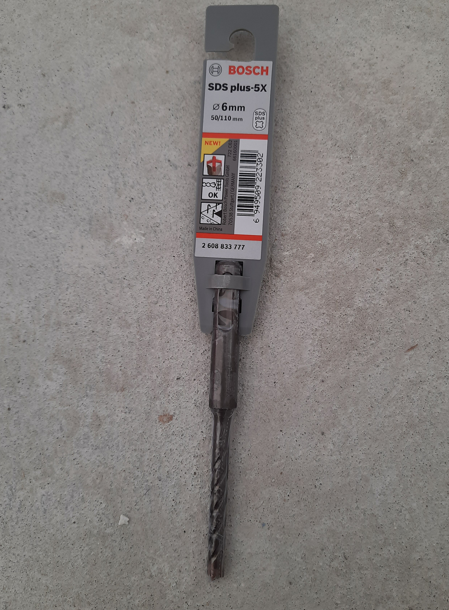 Бур Bosch SDS+ 6*50/110мм plus-5X квадро (2608833777) доставка Нижний Новгород 3 Бур Bosch SDS+ 6*50/110мм plus-5X квадро (2608833777) купить 3