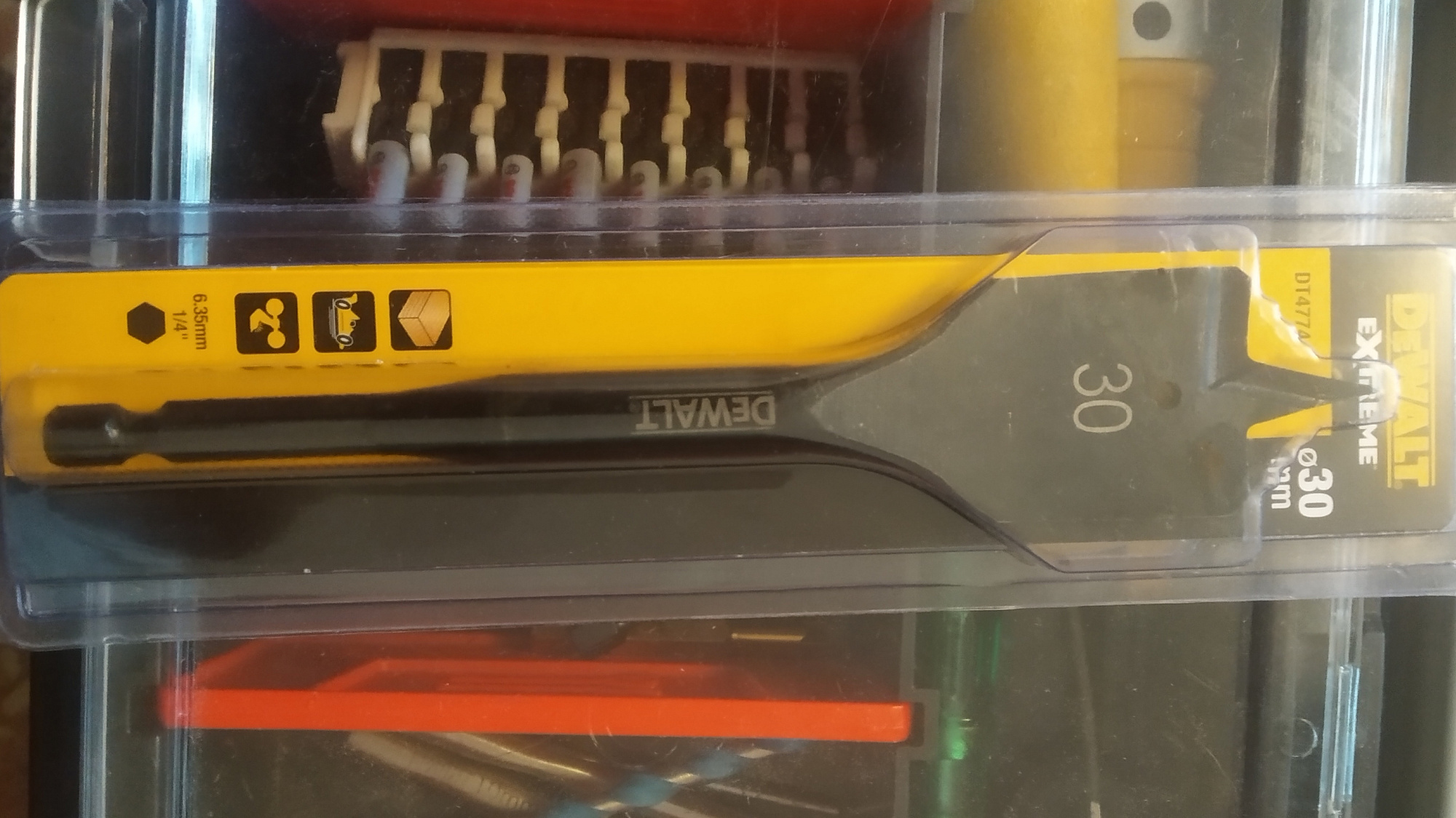 Сверло по дереву перовое DeWalt EXTREME IMPACT 30*152 мм DT4774-QZ доставка Нижний Новгород 1 Сверло по дереву перовое DeWalt EXTREME IMPACT 30*152 мм DT4774-QZ купить 1