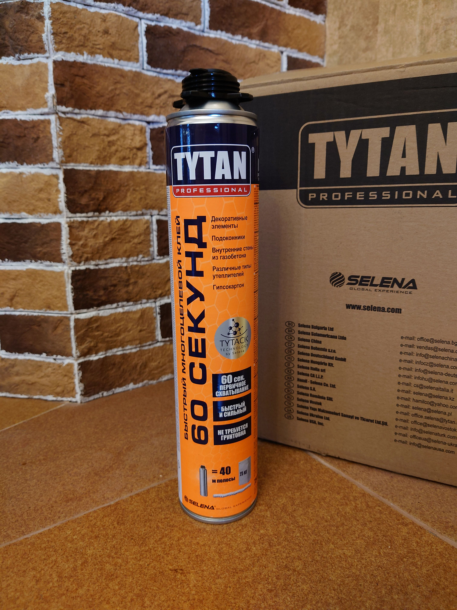 Пено-клей TYTAN Professional 60 секунд GUN - 0.75 л доставка Нижний Новгород 23 Пено-клей TYTAN Professional 60 секунд GUN - 0.75 л купить 23