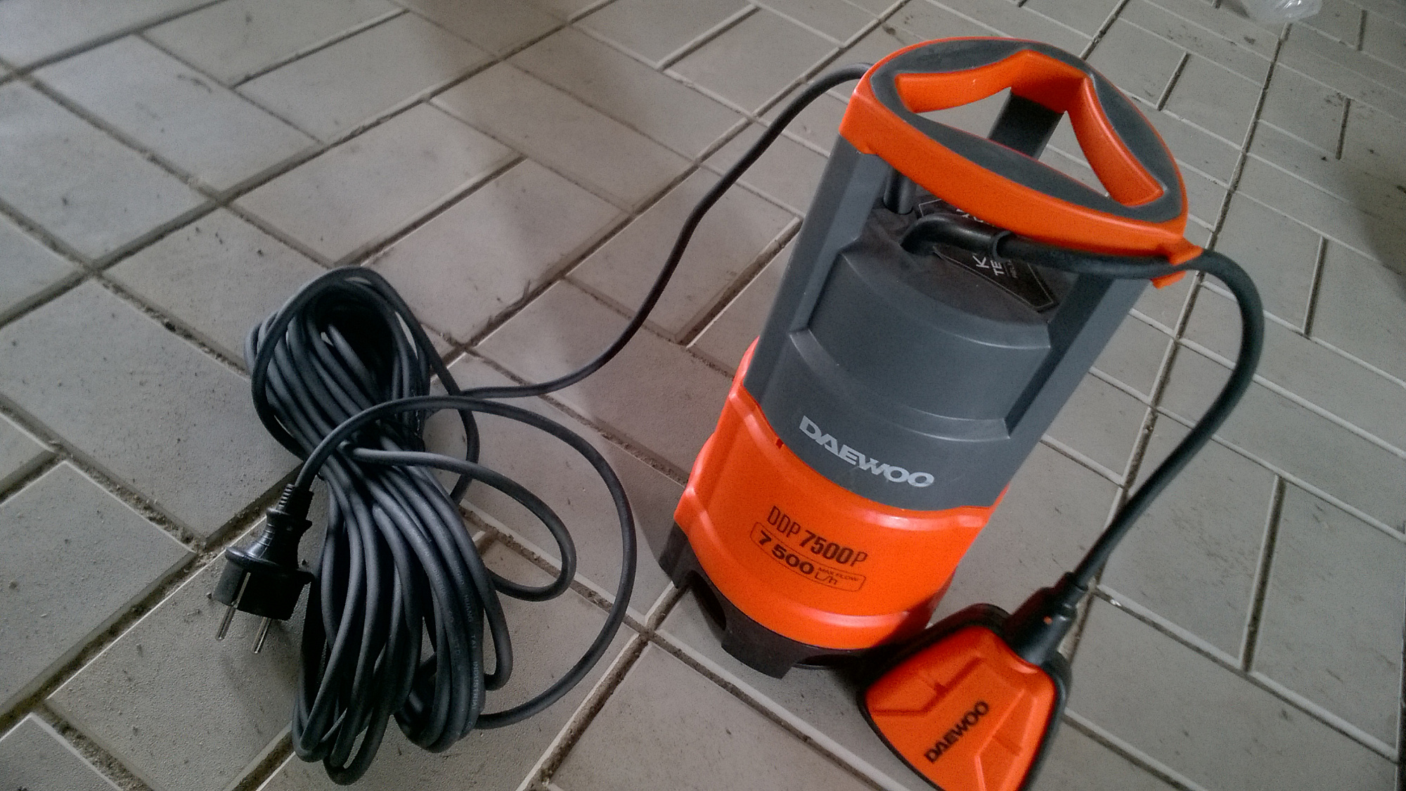 Насос дренажный DAEWOO DDP 7500P доставка Нижний Новгород 7 Насос дренажный DAEWOO DDP 7500P купить 7